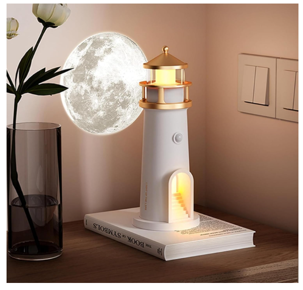 Moonlight Projection Lamp, Lighthouses Night Light